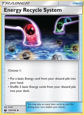 Energy Recycle System (2018)