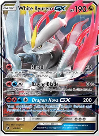 White Kyurem GX (2018)