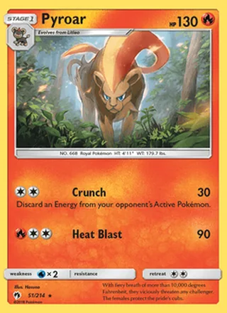 Pyroar (2018)