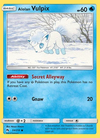 Alolan Vulpix (2018)