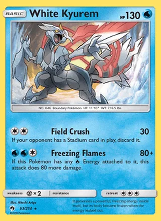 White Kyurem (2018)
