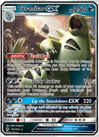 Tyranitar GX (2018)