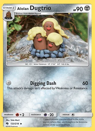 Alolan Dugtrio (2018)