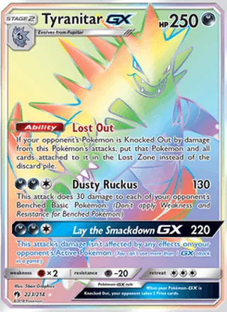 Tyranitar GX (2018)