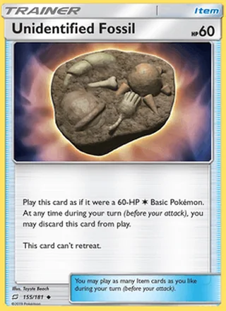 Unidentified Fossil (2019)