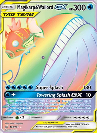 Magikarp & Wailord GX (2019)