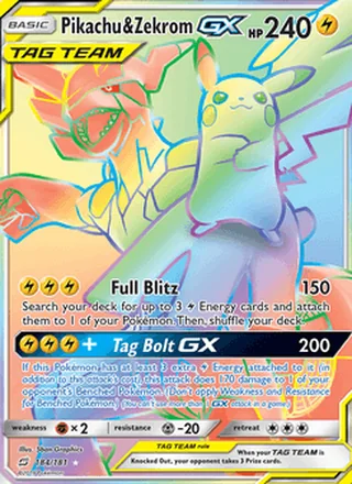 Pikachu & Zekrom GX (2019)