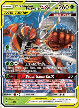 Pheromosa & Buzzwole GX (2019)