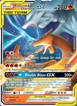 Reshiram & Charizard GX (2019)