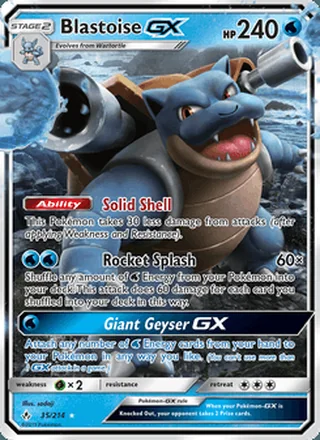 Blastoise GX (2019)