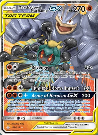 Marshadow & Machamp GX (2019)