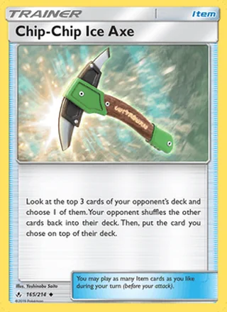 Chip-Chip Ice Axe (2019)
