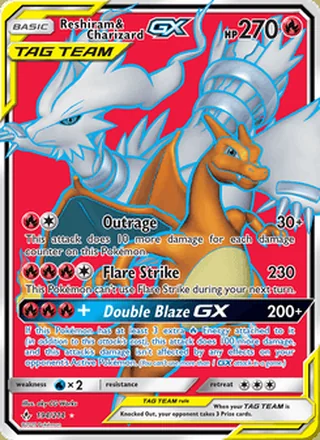 Reshiram & Charizard GX (2019)
