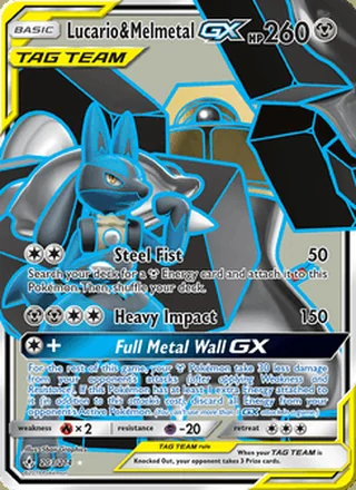 Lucario & Melmetal GX (2019)