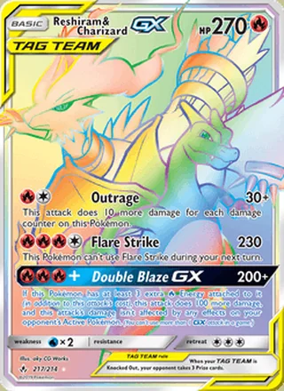 Reshiram & Charizard GX (2019)
