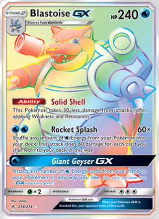 Blastoise GX (2019)