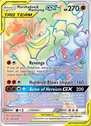 Marshadow & Machamp GX (2019)