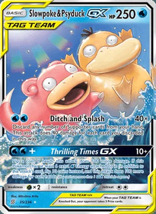 Slowpoke & Psyduck GX (2019)