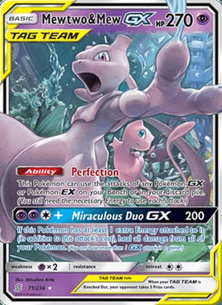 Mewtwo & Mew GX (2019)