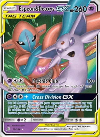 Espeon & Deoxys GX (2019)