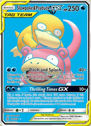 Slowpoke & Psyduck GX (2019)