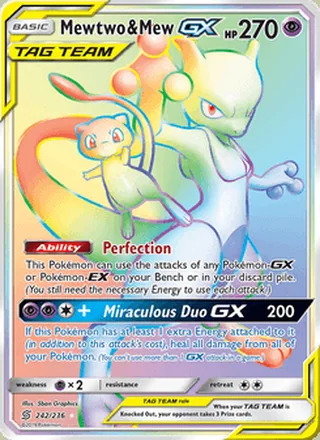 Mewtwo & Mew GX (2019)