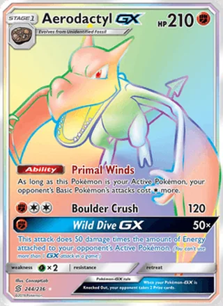 Aerodactyl GX (2019)