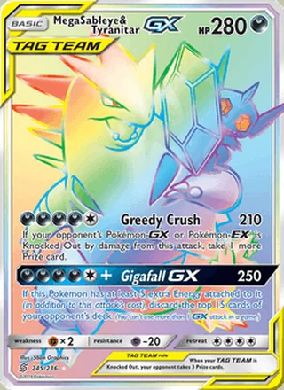 Mega Sableye & Tyranitar GX (2019)