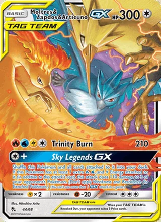 Moltres & Zapdos & Articuno GX (2019)