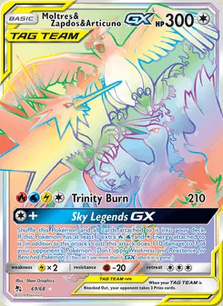 Moltres & Zapdos & Articuno GX (2019)