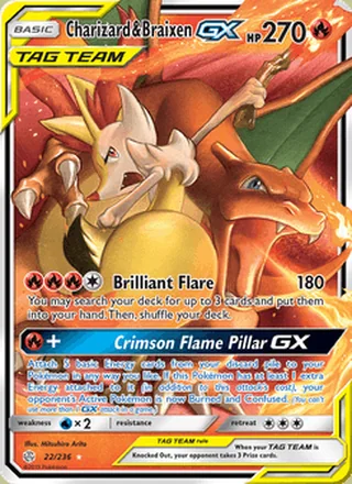 Charizard & Braixen GX (2019)
