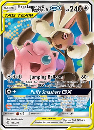 Mega Lopunny & Jigglypuff GX (2019)