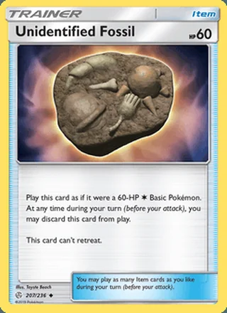 Unidentified Fossil (2019)