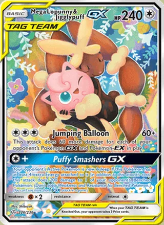 Mega Lopunny & Jigglypuff GX (2019)