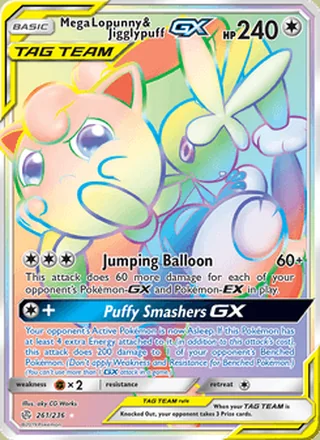 Mega Lopunny & Jigglypuff GX (2019)