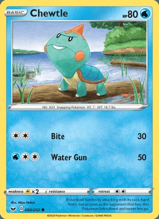 Chewtle (2020)
