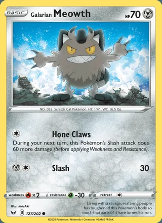 Galarian Meowth (2020)