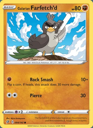 Galarian Farfetch'd (2020)