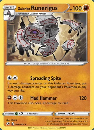 Galarian Runerigus (2020)