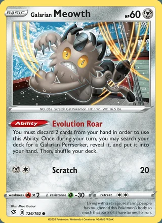 Galarian Meowth (2020)