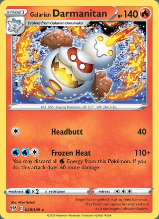Galarian Darmanitan (2020)