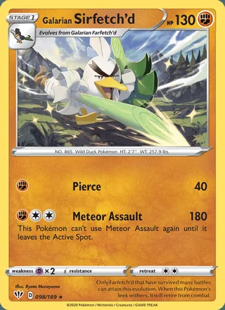 Galarian Sirfetch'd (2020)