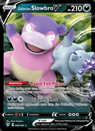 Galarian Slowbro V (2020)