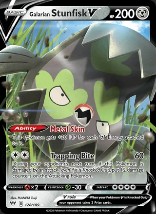 Galarian Stunfisk V (2020)