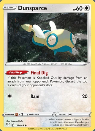Dunsparce (2020)