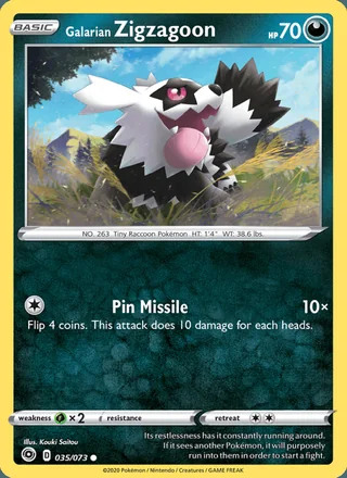 Galarian Zigzagoon (2020)