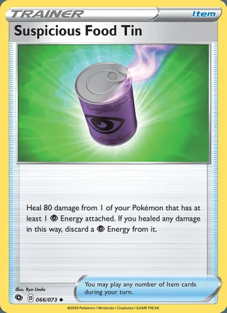 Suspicious Food Tin (2020)