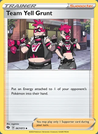 Team Yell Grunt (2020)