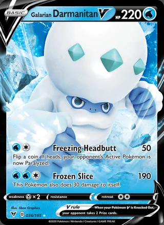 Galarian Darmanitan V (2020)