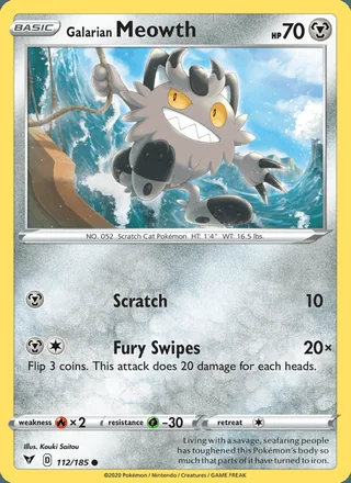 Galarian Meowth (2020)